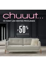 Prospectus Home salons : Chuuut… Ce sont les Ventes Privilèges chez HomeSalons !