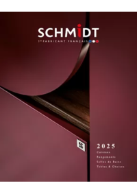 Prospectus Cuisines Schmidt DOMERAT : SCHMIDT 2025