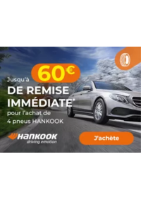 Prospectus Euromaster Fontaine les vervins : Jusqu'à 60€ de remise immédiate* pour l'achat de 4 pneus HANKOOK