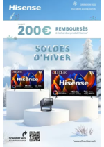 Promos et remises  : OFFRE Hisense : jusqu'à 200€ remboursés !