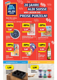 Prospectus Aldi Mezzovico-Vira : Blätter online im ALDI SUISSE Flugblatt