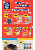 Prospectus Aldi : Blätter online im ALDI SUISSE Flugblatt