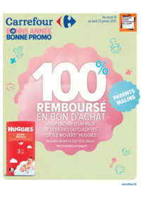 Prospectus Carrefour ANGERS C.C Grand Maine : BONNE ANNÉE BONNE PROMO - PARENTS MALINS