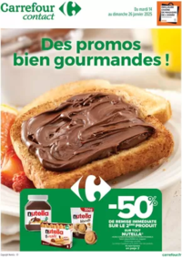 Prospectus Carrefour Contact ARREAU : DES PROMOS BIEN GOURMANDES !