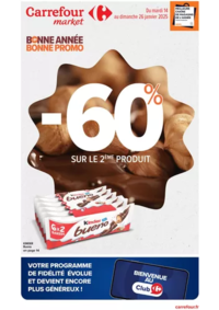 Prospectus Carrefour Market NOGARO : BONNE ANNÉE, BONNE PROMO