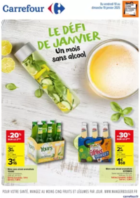 Prospectus Carrefour NIORT : LE DÉFI DE JANVIER - Un mois sans alcool