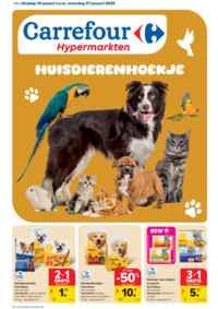 Prospectus Carrefour BERCHEM STE AGATHE : Huisdierenhoekje