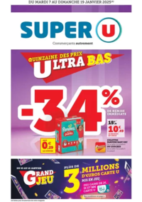 Prospectus Super U LIT ET MIXE : Temps fort bébé