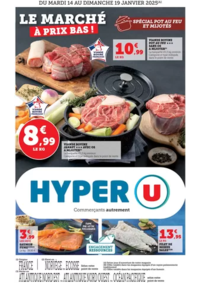 Prospectus Hyper U SAVENAY : Le marché à prix bas!