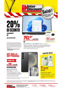 Prospectus Inter Discount Brugg - Neumarktplatz  : Interdiscount reklamblad IT