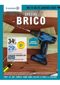 Prospectus Brico E.Leclerc LE BLANC : Spécial Bricolage