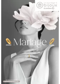 Prospectus Le Manège à Bijoux E.Leclerc RIBERAC BP 39 : MARIAGE