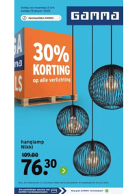 Prospectus GAMMA GENTBRUGGE : 30% Korting