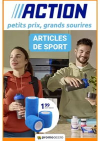 Prospectus Action Montdidier : Articles de sport