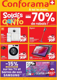 Prospectus Conforama Grancia : Conforama reklamblad - FR