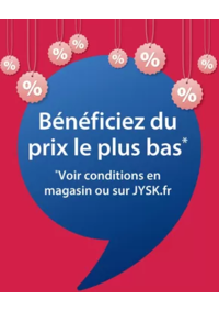 Prospectus Jysk COSNE-COURS-SUR-LOIRE : Offres exceptionnelles