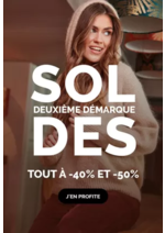 Promos et remises  : Deuxième démarque soldes Jusqu'à -50%