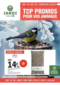 Prospectus Jardi E.Leclerc PLOERMEL : Top promos pour vos animaux