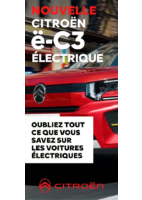 Prospectus Citroen COURVILLE SUR EURE : Citroën Nouvelle ë-C3 C-BOOK