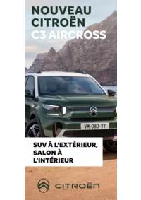 Prospectus Citroen DETTWILLER : Citroën Nouveau ë-C3 Aircross C-BOOK