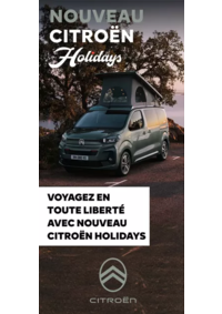 Prospectus Citroen LES BORDES SUR ARIZE : Citroën Nouveau Holidays C-BOOK