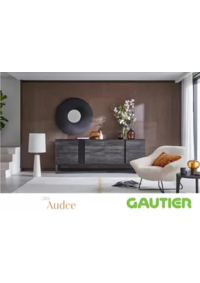 Prospectus GAUTIER RODEZ : Collection Audce