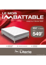 Prospectus Monsieur meuble : Le Mois Imbattable Ma Literie by Monsieur Meuble est de retour du 8 janvier au 4 février !