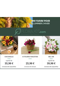 Prospectus Florajet PERONNAS : Les bouquets de fleurs en livraison