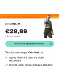 Prospectus Basic-Fit Arconnay : Profite de 6 semaines offertes