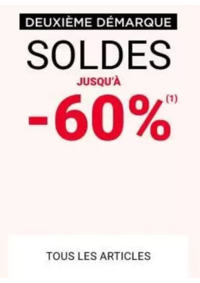 Prospectus RougeGorge Lingerie GUILHERAND-GRANGES (VALENCE) : SOLDES jusqu'à -60 %