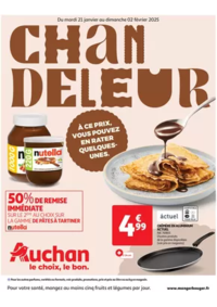 Prospectus Auchan Semur-En-Auxois : C'est parti pour la chandeleur