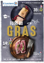 Prospectus E.Leclerc : FOIRE AU GRAS 1