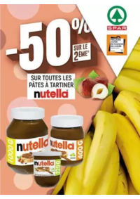 Prospectus Spar CLUIS : -50% SUR LE 2EME