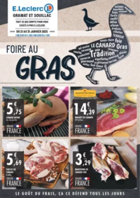 Prospectus E.Leclerc SOUILLAC : FOIRE AU GRAS