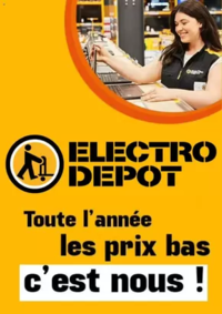 Prospectus ELECTRO DEPOT Miserey-Salines : Toute l'année les prix bas c'est nous !