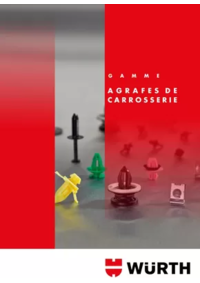 Prospectus Wurth : Agrafes de carrosserie