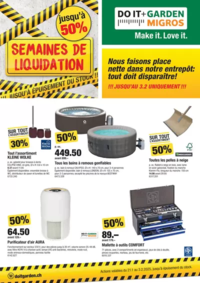 Prospectus Do it + Garden Buchs SG - MParc : Prospectus actuel - FR