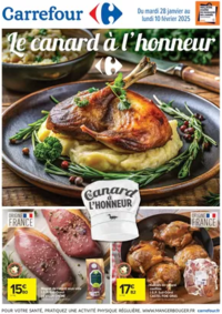 Prospectus Carrefour BESANCON Zone Commerciale Est : LE CANARD À L'HONNEUR