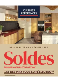 Prospectus Cuisines références TOLLEVAST : Soldes Cuisines Références : jusqu’à -50 % sur l’électroménager et des prix sensationnels sur nos mo