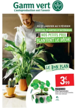 Prospectus Gamm vert : Spécial plantes d'intérieur