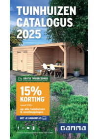 Prospectus GAMMA SINT-PIETERS-LEEUW : Tuinhuizen Catalogus