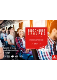 Prospectus Autogrill PARIS : Brochure Groups 2025