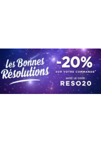 Prospectus M6 Boutique Rosny-sous-Bois C.C. Rosny 2 : Les Bonnes Résolutions : -20%