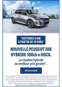 Prospectus Aramis Paris Porte de Gentilly : Nouvelle Peugeot 208 hybride