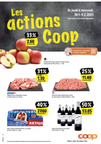 Prospectus Coop Supermarché Bernex : Coop reklamblad