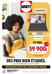 Prospectus Darty Aurillac : DES PRIX BIEN ÉTUDIÉS