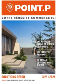 Prospectus Point P CUSSET : Guide Béton 2025-2026