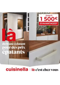 Prospectus cuisinella LANGRES : Jusqu'au 31 janvier, profitez jusqu'à 1 500€ d'avantages* pour concrétiser vos envies, tout en maîtr