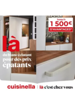 Prospectus cuisinella : Jusqu'au 31 janvier, profitez jusqu'à 1 500€ d'avantages* pour concrétiser vos envies, tout en maîtr