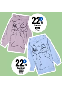 Prospectus La Halle Avranches : Le sweat Stitch : le must-have pour les fans de la célèbre petite créature !